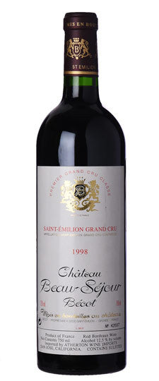 1998 Beau-S̩jour B̩cot, St-Emilion