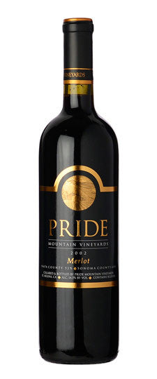 2002 Pride Mountain Napa-Sonoma Counties Merlot