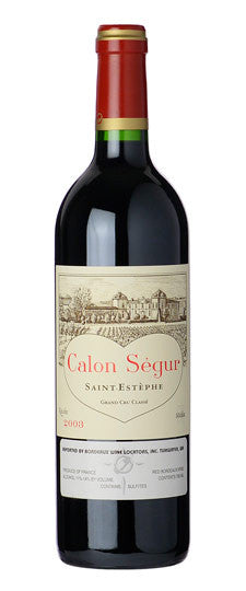 2003 Calon-S̩gur, St-Est̬phe