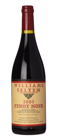 2003 Williams Selyem 