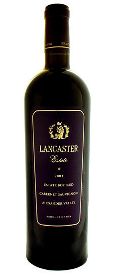 2003 Lancaster Estate Alexander Valley Cabernet Sauvignon