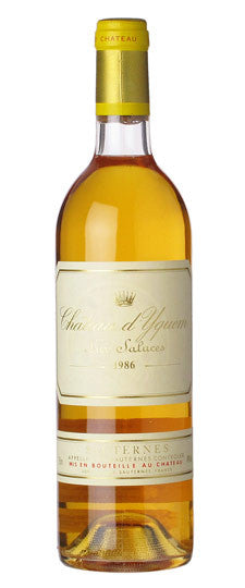 1986 d'Yquem, Sauternes