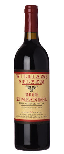 2000 Williams Selyem Russian River Valley Zinfandel