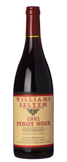 2001 Williams Selyem 