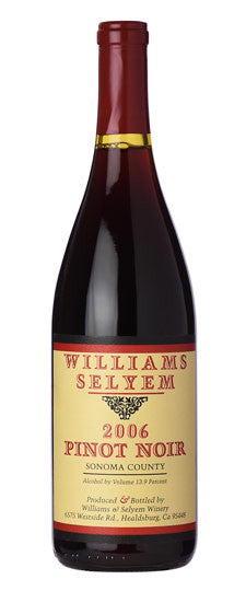2006 Williams Selyem Sonoma County Pinot Noir