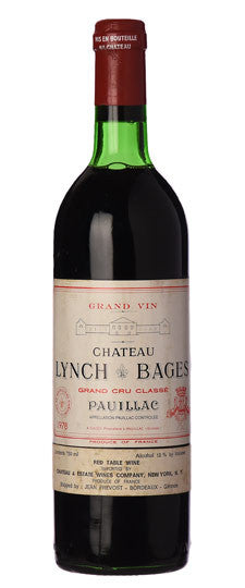 1978 Lynch-Bages, Pauillac