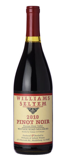 2010 Williams Selyem 