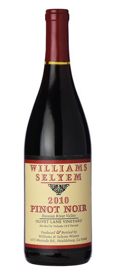 2010 Williams Selyem 