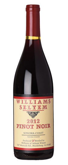 2012 Williams Selyem Sonoma Coast Pinot Noir