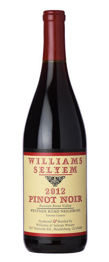 2012 Williams Selyem 