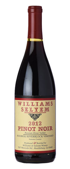 2012 Williams Selyem 