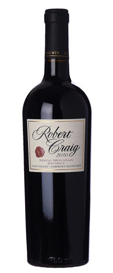 2010 Robert Craig Spring Mountain Cabernet Sauvignon