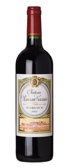 2012 Rauzan-Gassies, Margaux