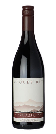 2012 Cloudy Bay Pinot Noir Marlborough