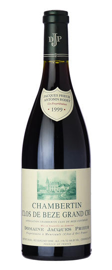 1999 Jacques Prieur Chambertin Clos de B̬ze Grand Cru