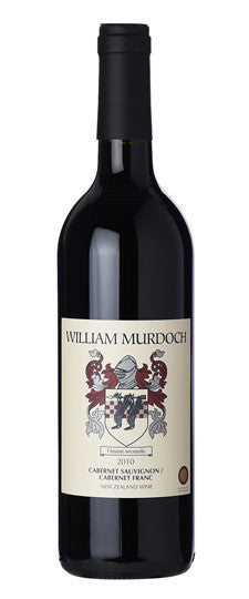 2010 William Murdoch Estate Cabernet Sauvignon-Cabernet Franc Gimblett Gravels Hawke's Bay