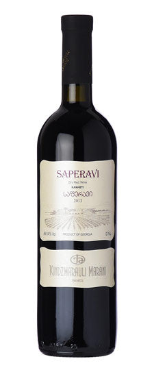 2013 Kindzmarauli Marani Saperavi Khakheti Republic of Georgia