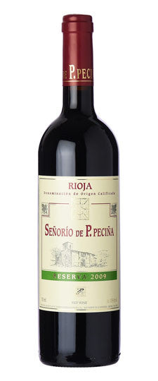 2009 Se̱orÌ_o de P. Peci̱a Reserva Rioja