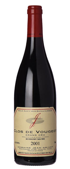 2001 Domaine Jean Grivot Clos de Vougeot Grand Cru