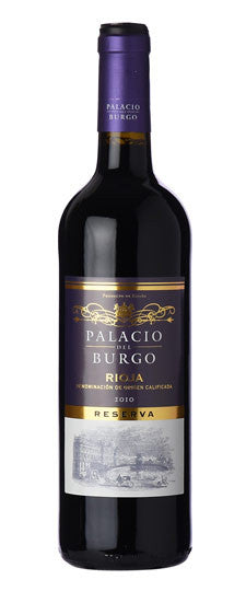 2010 Palacio del Burgo Reserva Rioja