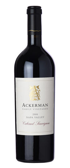 2006 Ackerman Napa Valley Cabernet Sauvignon