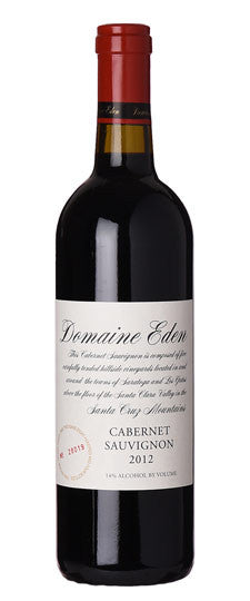 2012 Domaine Eden Santa Cruz Mountains Cabernet Sauvignon