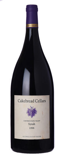 1998 Cakebread Napa Valley Syrah