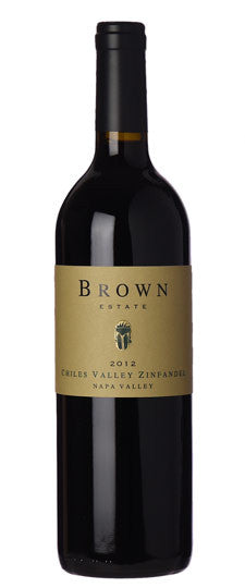 2012 Brown Estate Chiles Valley Zinfandel