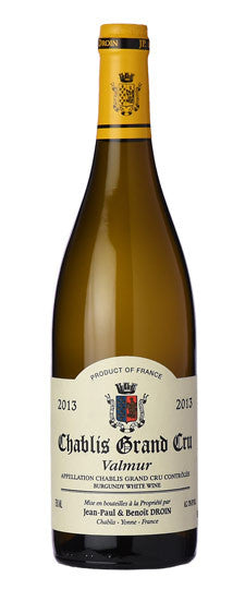 2013 Jean-Paul & Benoit Droin Chablis Grand Cru 