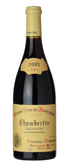 2001 Camille Giroud Chambertin Grand Cru