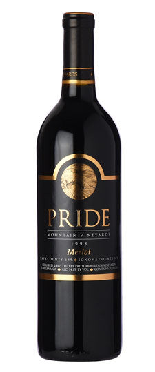 1998 Pride Mountain Napa-Sonoma Counties Merlot