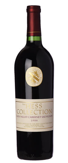 1986 Hess Collection Napa Valley Cabernet Sauvignon