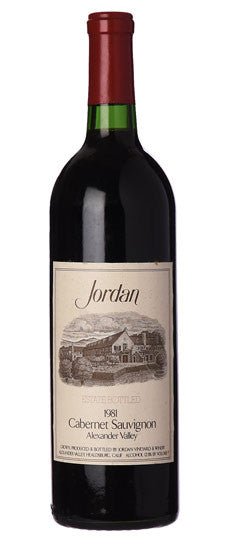 1981 Jordan Alexander Valley Cabernet Sauvignon