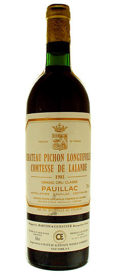 1981 Pichon-Lalande, Pauillac