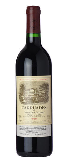 1989 Carruades de Lafite, Pauillac