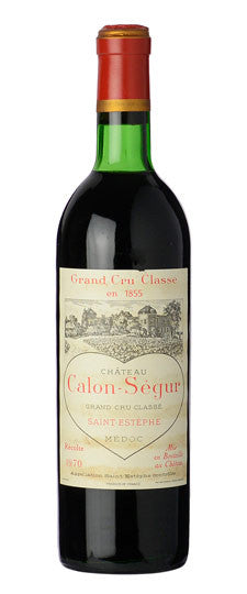 1970 Calon-Segur, St-Est̬phe