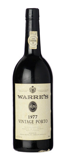 1977 Warre's Vintage Port