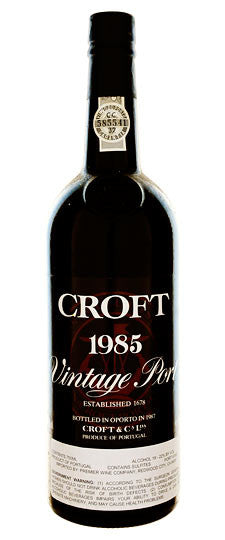 1985 Croft Vintage Port